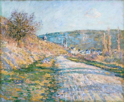 The Road to Vétheuil by Claude Monet